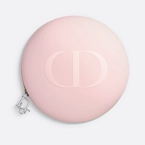 Christian Dior Round Pink Silicone Pouch